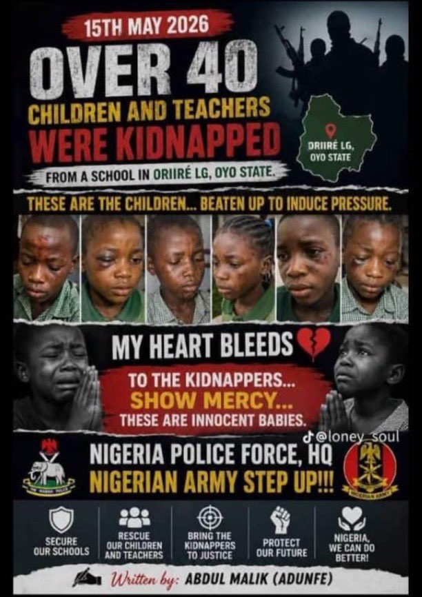 42 DAYS OF AGONY: Widespread Outrage as 39 Oyo Schoolchildren and Teachers Remain in Captivity Following Terrifying Oriire Raids