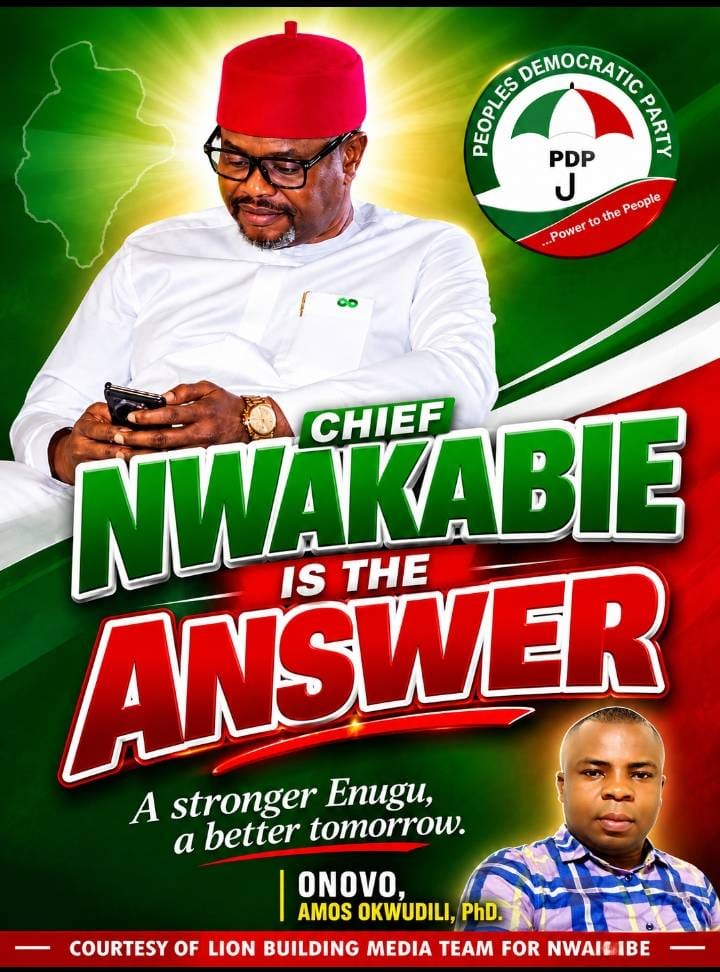 "THE WIND OF CHANGE CANNOT BE IGNORED": LION BUILDING MEDIA TEAM FRAMES CHIEF UCHE NNAJI AS ENUGU’S 2027 CHOICE