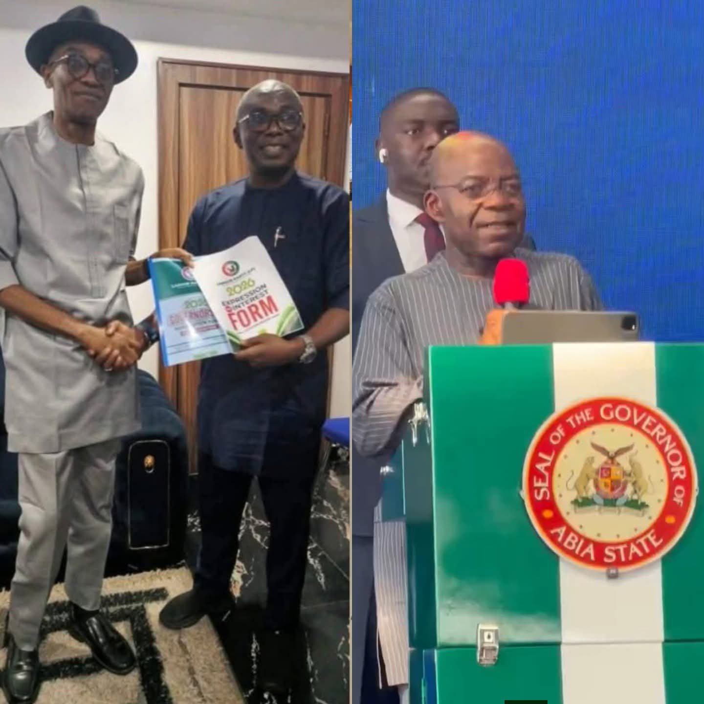 LP Crisis Deepens as Abure Presents Nomination Form to Ceekay Igara, Gov. Alex Otti Rejects Move