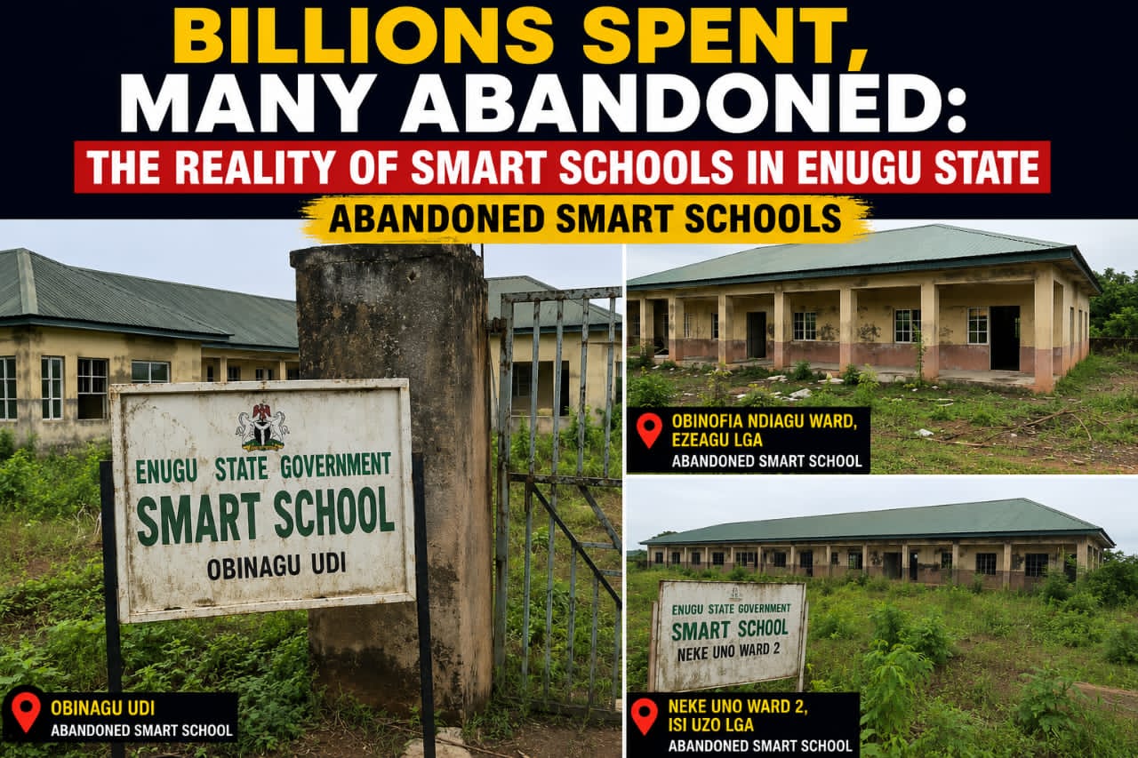 Concerns Mount Over Smart School Projects in Enugu as Residents Question Cost, Completion, and Impact
