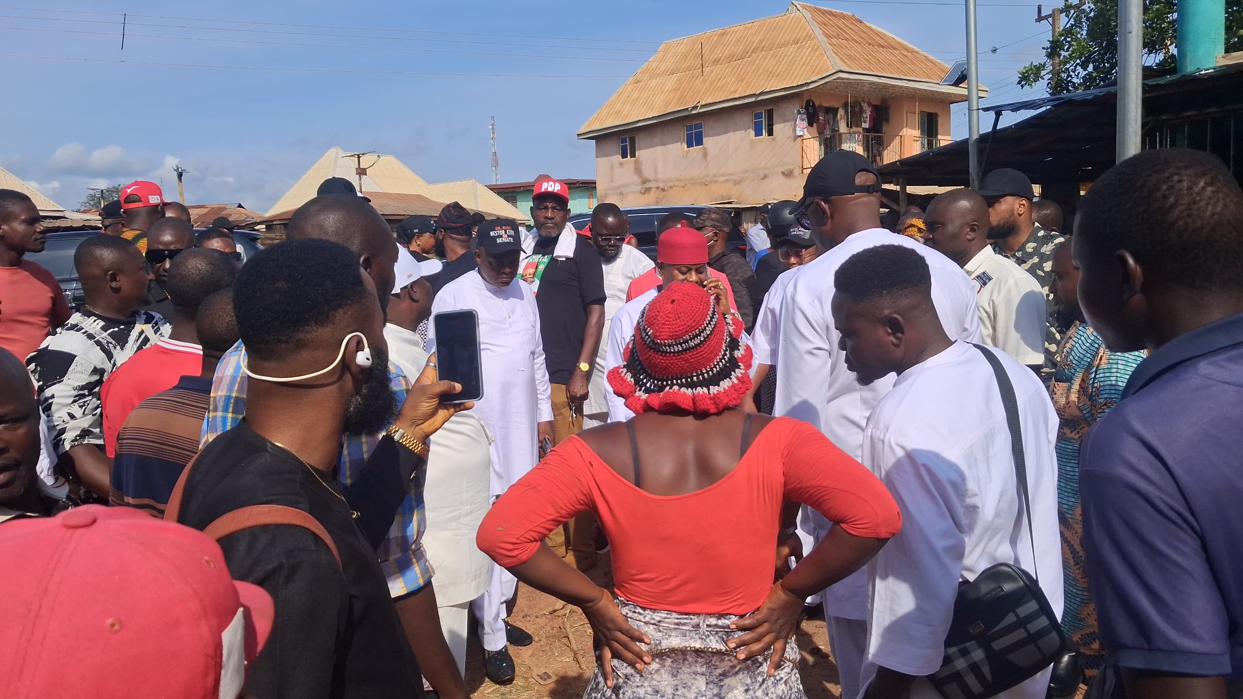 Desperation in Enugu North: Armed Goons Disrupt PDP Rally in Ibeagwa as Peter Mbah's Government Panics Over Chief Uche Nnaji's Rising Profile