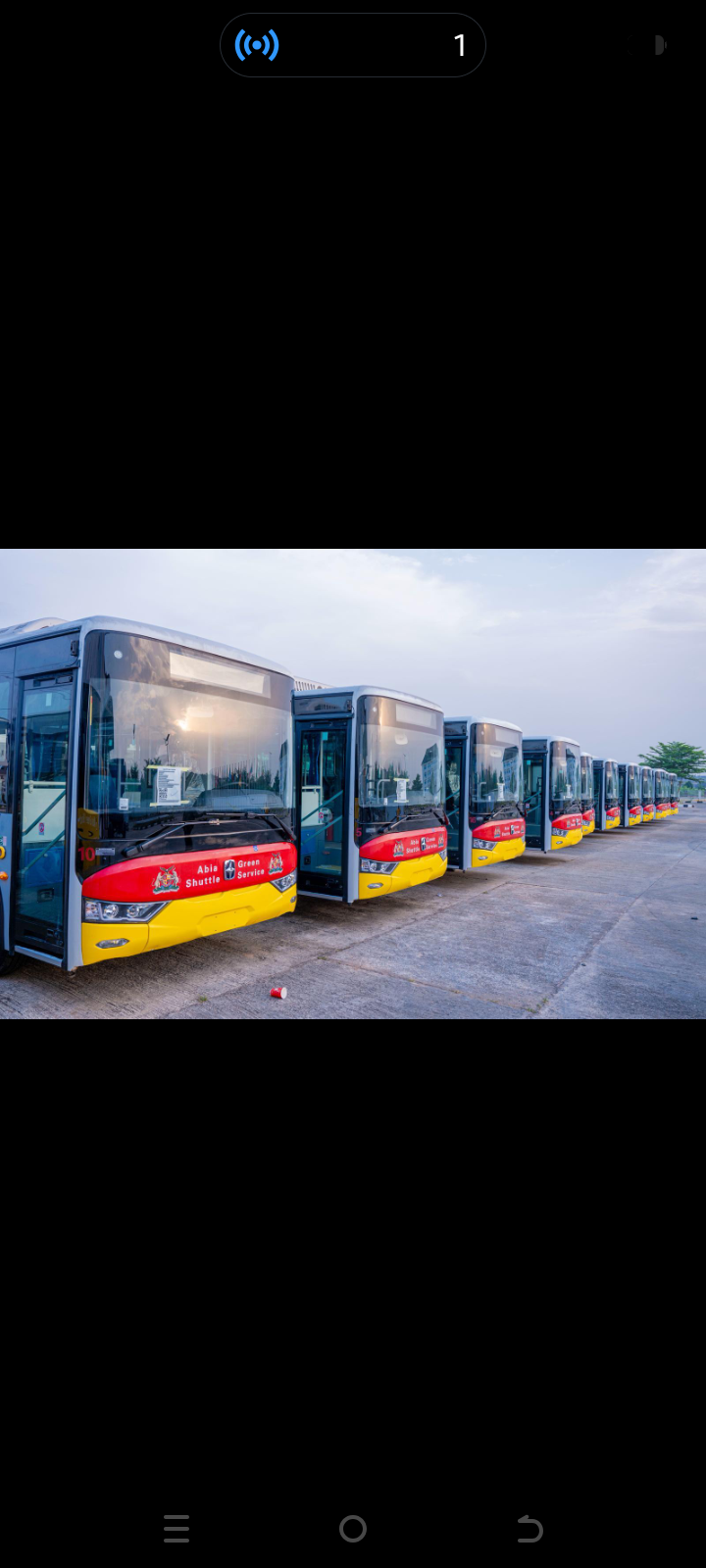 Abia State Advances Sustainable Public Transportation with Arrival of New Electric Buses