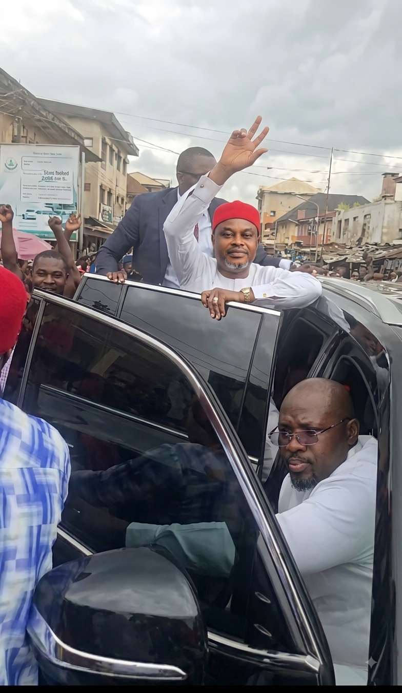 "A WAVE OF HOPE": CHIEF UCHE NNAJI DISRUPTS ENUGU POLITICS WITH HISTORIC COAL CAMP RALLY, AIRPORT RECEPTION, AND ONE-TERM PLEDGE