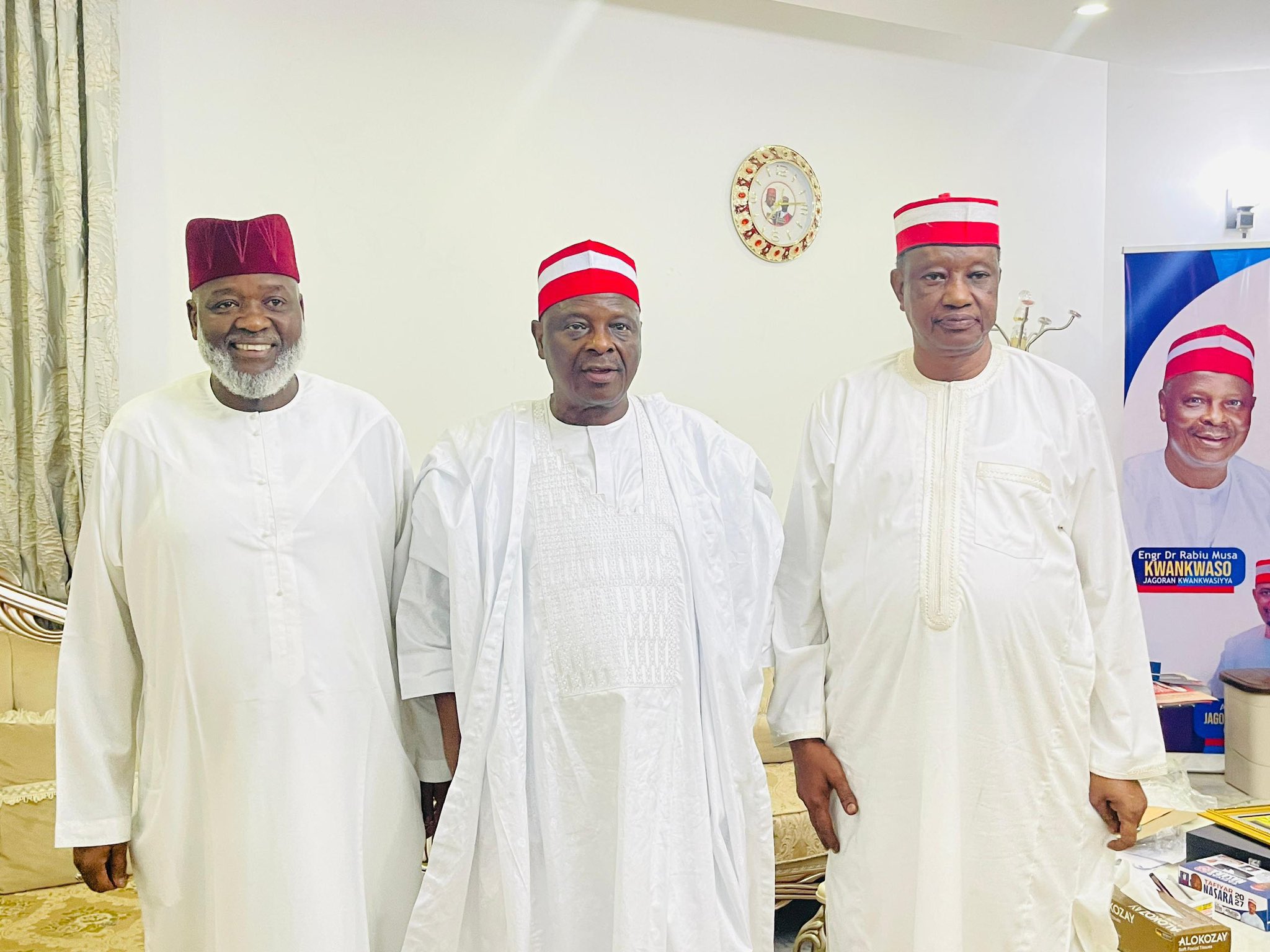 Kwankwaso Announces Aminu Gwarzo as Kano NDC Governorship Candidate, Gawuna for Senate Seat