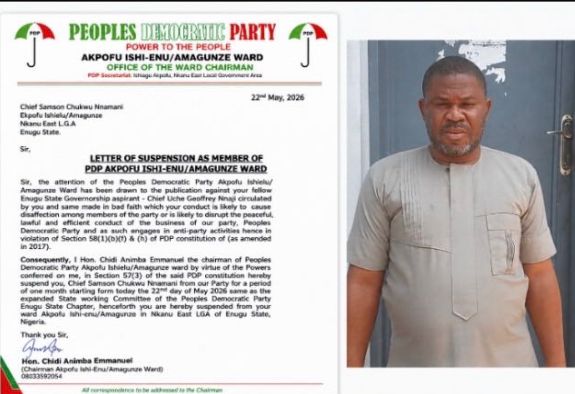 Akpawfu/Ishienu Amagunze Ward Chairman Raises Alarm Over Alleged Threats to Life and Family