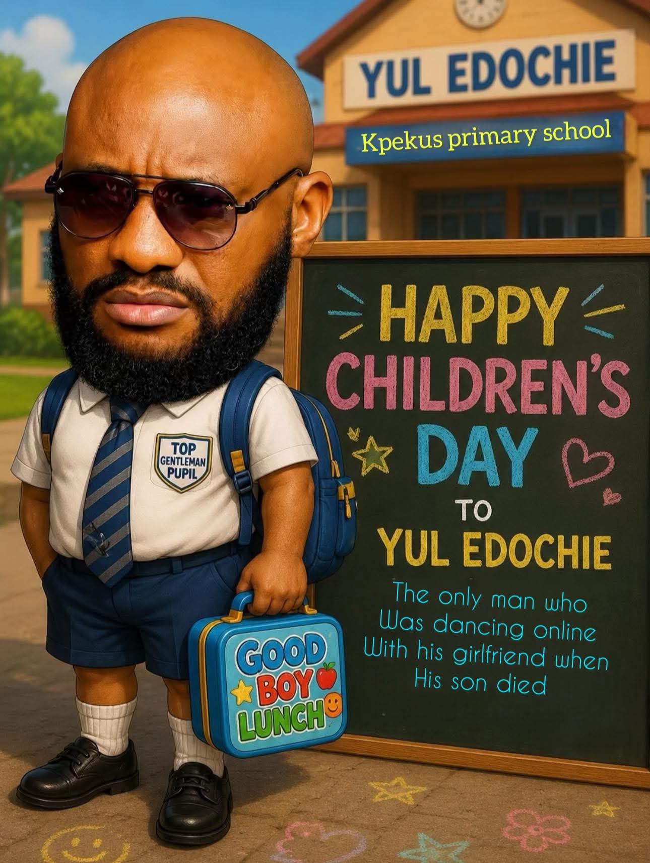 Social Media Users Celebrate Children’s Day with Humorous Shout-Out to Yul Edochie
