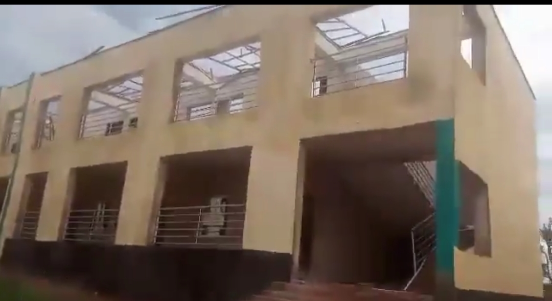 Concern as Roof of Smart Green School in Obimo, Nsukka Reportedly Blown Off After Rainstorm