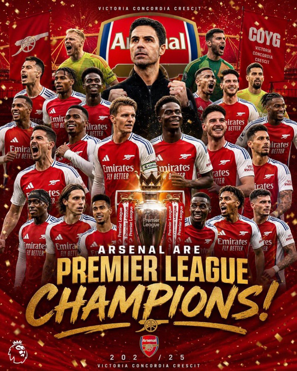 Arsenal Set for Premier League Trophy Parade in North London After Title Triumph