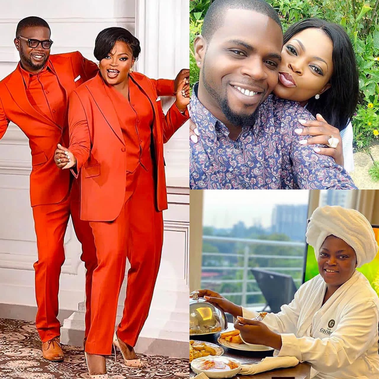 Funke Akindele and JJC Skillz Reunite in Paris for Family Vacation with Twin Sons