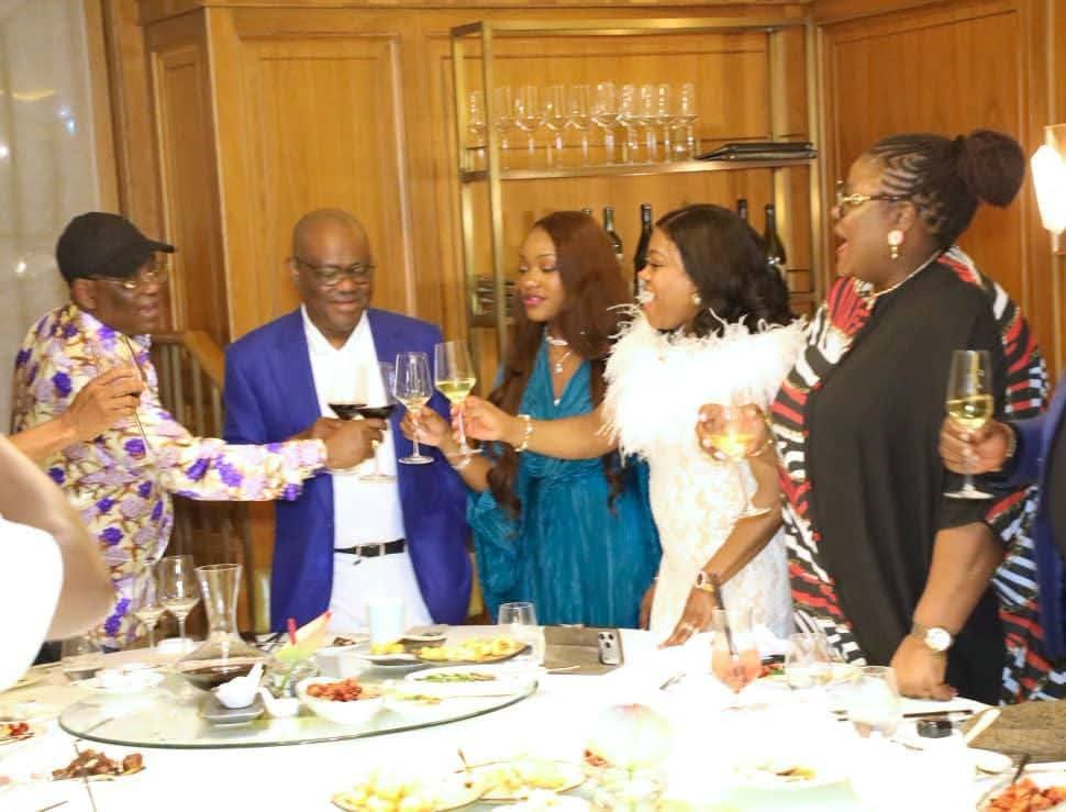 Wike Celebrates Daughter's Law Graduation with Family and Friends at Special Dinner