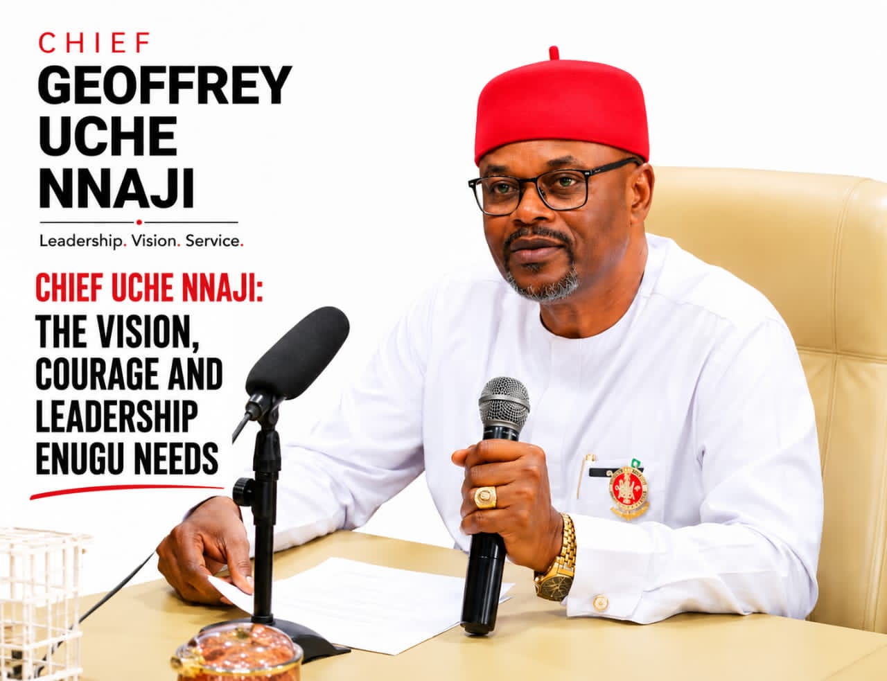 The Vision And Courage Enugu Needs: Chief Uche Nnaji Pledges One-Term Commitment Ahead Of 2027