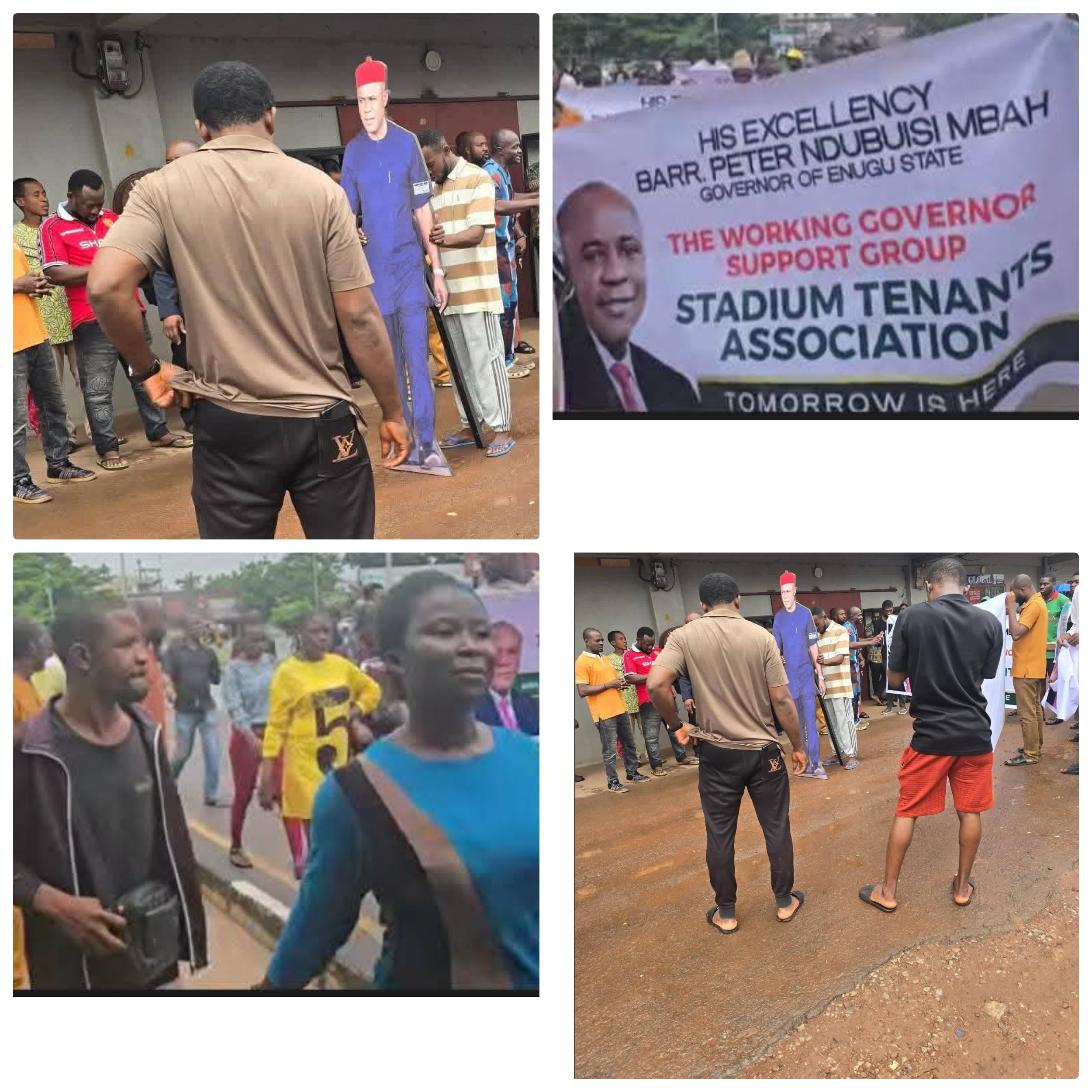 Protest Rocks Nnamdi Azikiwe Stadium as Shop Owners, Tenants Oppose Three-Week Eviction Deadline