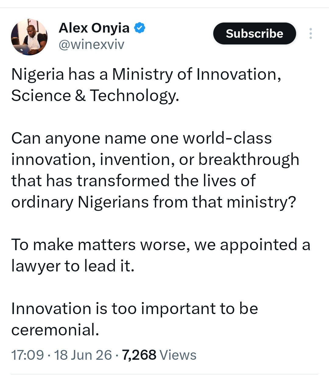National Outrage: Calls for Accountability Intensify Over Nigeria's Ministry of Innovation, Science, and Technology as Stakeholders Critique Leadership Direction