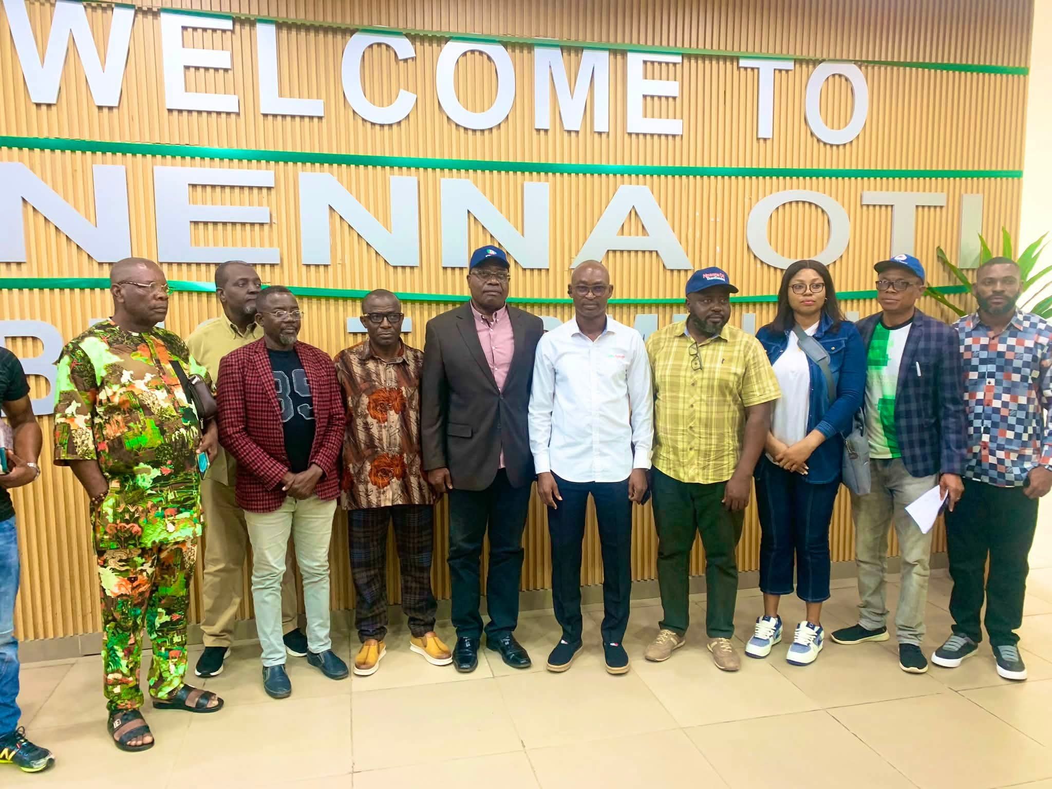 Transport Benchmarking: Enugu Bus Terminal Delegation Visits Abia's Nnenna Oti Facility To Study Green Transit Model
