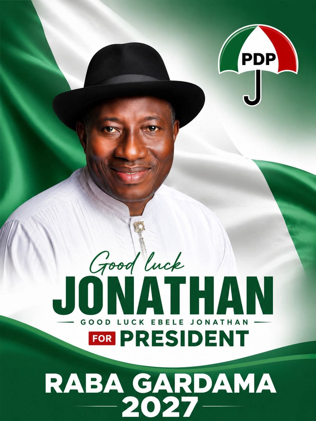 Goodluck Jonathan Cleared as Presidential Candidate by Turaki Faction of PDP