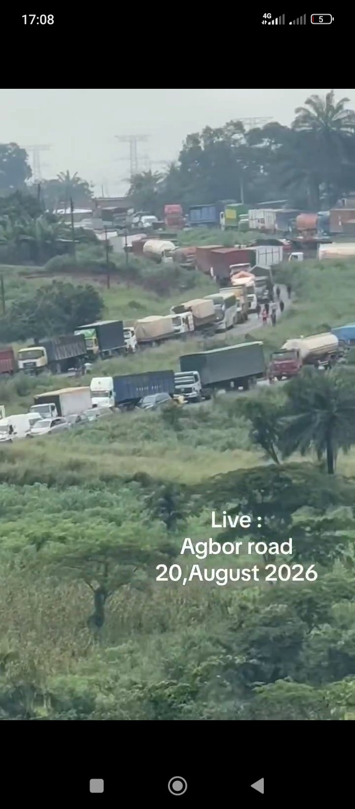 Gridlock Strands Travelers For Days On Deplorable Benin-Agbor Bypass Amid Infrastructure Spending Debates