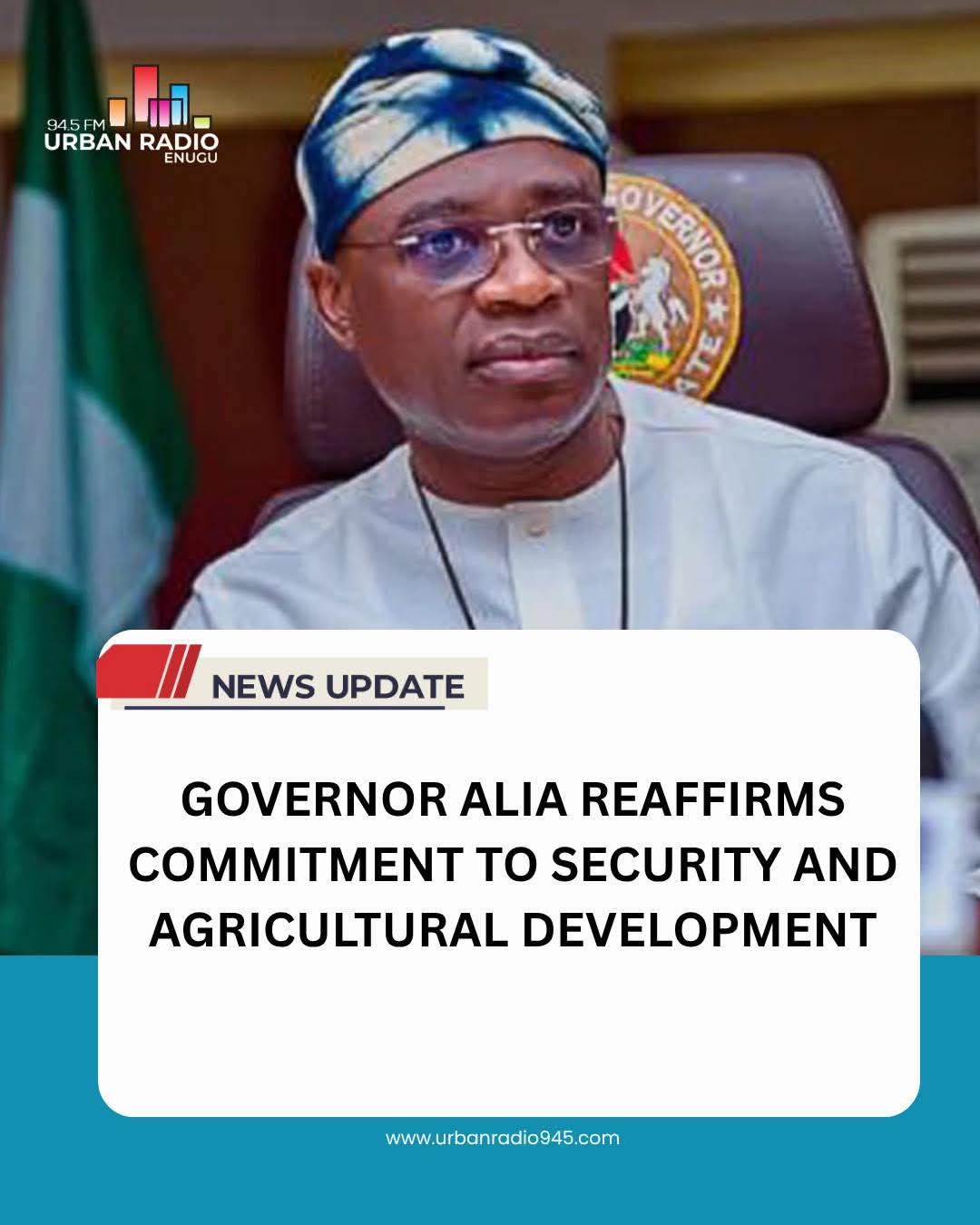 Hyacinth Alia Reaffirms Security and Agriculture as Cornerstones of Benue's Economic Recovery