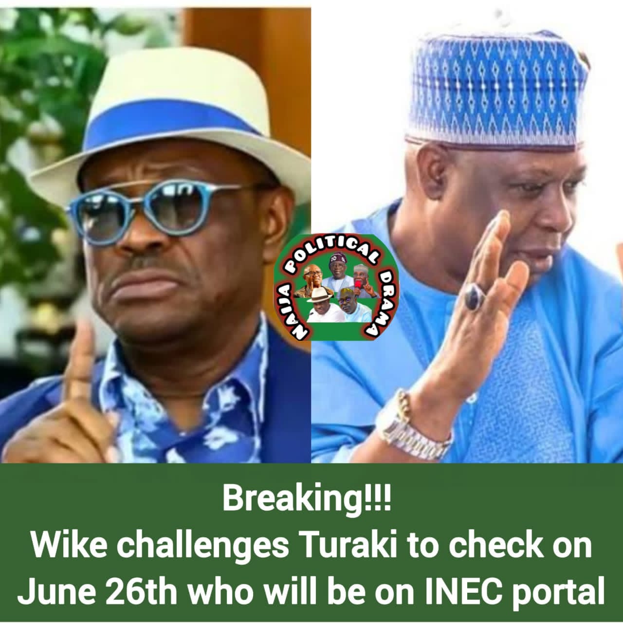 Wike Fires Back at Turaki Over PDP Crisis, Raises INEC Portal Access Concern